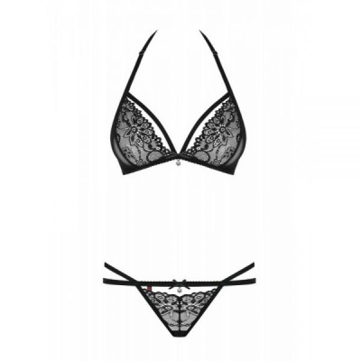 Комплект Obsessive 838-SET-1 2 pcs set black S/M
