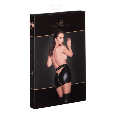 Юбка на молнии F219 Noir Handmade XL