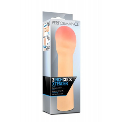 Насадка киберкожа PERFORMANCE 3INCH COCK XTENDER BEIGE