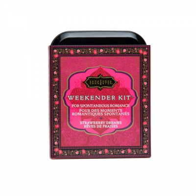 Мини набор интимной косметики Kama Sutra Weekender Kit, Клубничные мечты