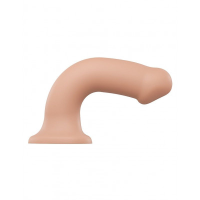Насадка для страпона Strap-On-Me Dual Density Dildo Flesh XL, диаметр 4,5см, двухслойная, гибкая Насадка для страпона Strap-On-Me Dual Density Dildo Flesh XL, диаметр 4,5см, двухслойная, гибкая