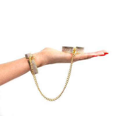 Лакшері наручники-браслети із кристалами Rianne S: Diamond Cuffs, подарункова упаковка Лакшері наручники-браслети із кристалами Rianne S: Diamond Cuffs, подарункова упаковка