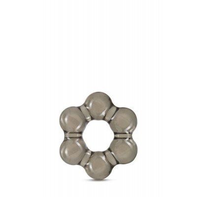 T331506 Эрекционное кольцо STAY HARD THICK BEAD COCK RING BLACK