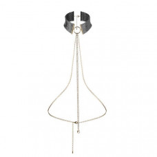 Намисто-комір Bijoux Indiscrets Desir Metallique Collar - Black