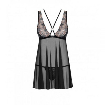 Бебидолл Obsessive 873-BAB-1 babydoll & thong L/XL