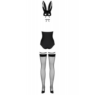 Костюм зайчика черный Obsessive Bunny costume L/XL