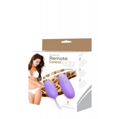 Виброяйцо ULTRA SEVEN REMOTE CONTROL EGG LAVENDER