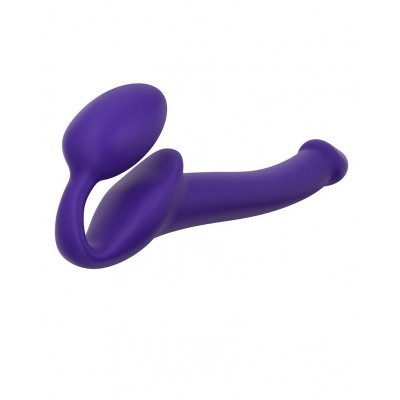 Безремневой страпон Strap-On-Me Violet S, полностью регулируемый, диаметр 2,7см Безремневой страпон Strap-On-Me Violet S, полностью регулируемый, диаметр 2,7см