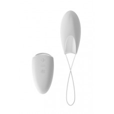 Виброяйцо OVO R1 REMOTE, WHITE/CHROME