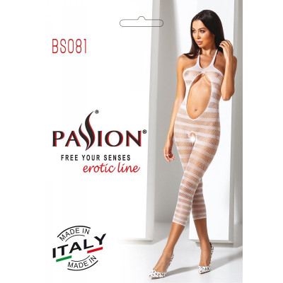 Бодистокинг Passion BS081 white Бодистокинг Passion BS081 white