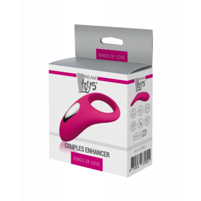Эрекционное кольцо RINGS OF LOVE COUPLES ENHANCER MAGENTA