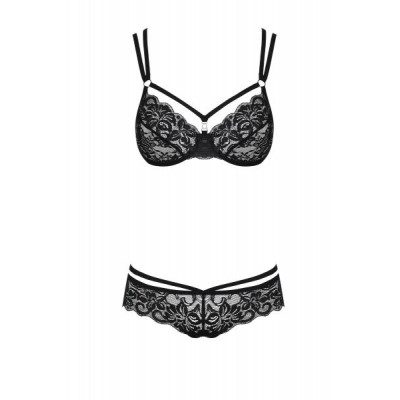 Комплект Obsessive 860-SET-1 2 pcs set black L/XL