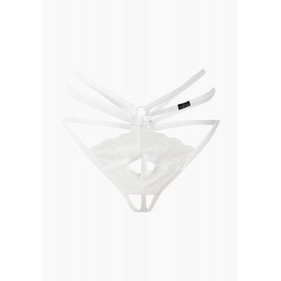 Трусики с разрезом Easy to love белые LeFrivole, L/XL, 46-48
