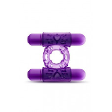 Эрекционное виброкольцо PLAY WITH ME DOUBLE PLAY PURPLE
