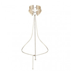Намисто-комір Bijoux Indiscrets Desir Metallique Collar - Gold