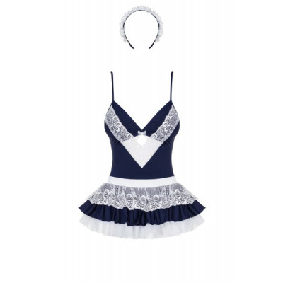 Костюм горничной Obsessive 872-CST-6 3-pcs costume S/M