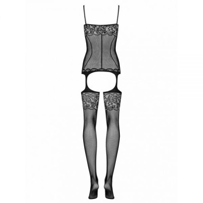 Комбинезон Obsessive BODYSTOCKING F204 черный