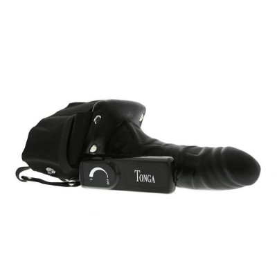 Мужской страпон с вибрацией ROBOTIC MALE STRAP-ON, BLACK