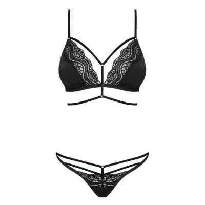 Комплект Obsessive Diyosa set 2-pcs black S/M Комплект Obsessive Diyosa set 2-pcs black S/M