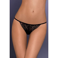 Стринги женск INTENSA THONG Obsessive черный SM