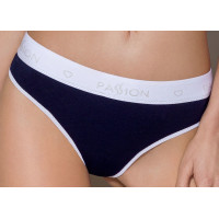 Спортивные трусики-стринги Passion PS007 PANTIES navy blue, size L