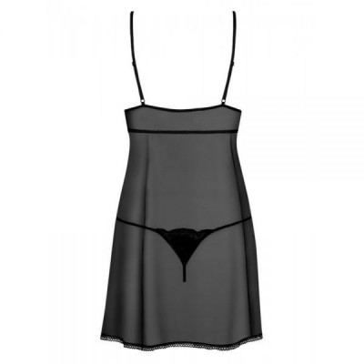 Бебидолл Obsessive KISSELENT Babydoll L/XL черная Бебидолл Obsessive KISSELENT Babydoll L/XL черная