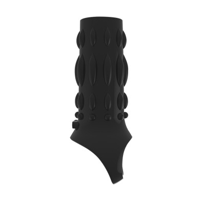 Насадка с петлей для мошонки Chisa Get Lock Black