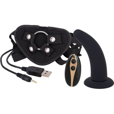 DT51128 Страпон женский с пультом управления Seven Creations DILDO STRAP-ON BLACK DT51128 Страпон женский с пультом управления Seven Creations DILDO STRAP-ON BLACK
