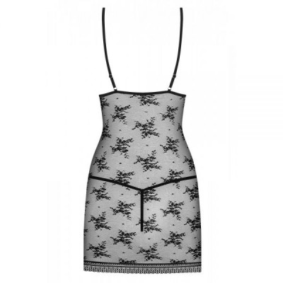 Сорочка и стринги черные Jennifairy chemise S/M Сорочка и стринги черные Jennifairy chemise S/M