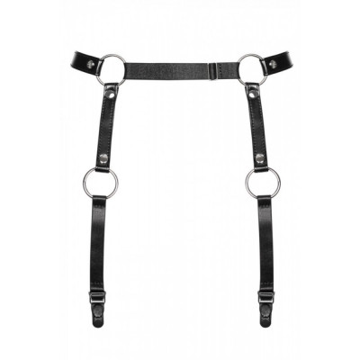 Гартеры (пояс для чулок) Obsessive A741 Black One Size