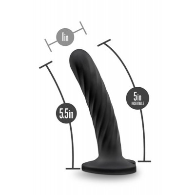 Фаллоимитатор для точки G TEMPTASIA TWIST MEDIUM BLACK