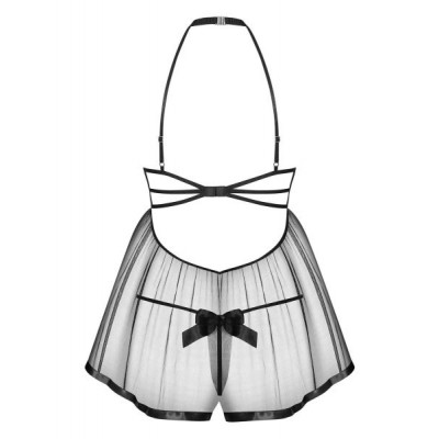 Бебидол Obsessive Delishya babydoll black S/M Бебидол Obsessive Delishya babydoll black S/M