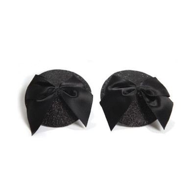 Пестіс Bijoux Indiscrets Burlesque pasties GLITTER and BOW Пестіс Bijoux Indiscrets Burlesque pasties GLITTER and BOW