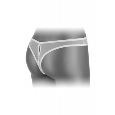 Трусики з перлами і доступом Fashion Secret Sophie White Трусики з перлами і доступом Fashion Secret Sophie White