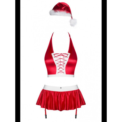 Костюм Миссис Клаус Obsessive Ms Claus Red/White SM Костюм Миссис Клаус Obsessive Ms Claus Red/White SM