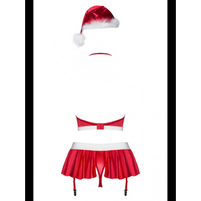 Костюм Миссис Клаус Obsessive Ms Claus Red/White SM Костюм Миссис Клаус Obsessive Ms Claus Red/White SM
