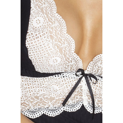 (SALE) Сорочка приталена CAMILLE CHEMISE black 4XL/5XL - Passion, трусики (SALE) Сорочка приталена CAMILLE CHEMISE black 4XL/5XL - Passion, трусики