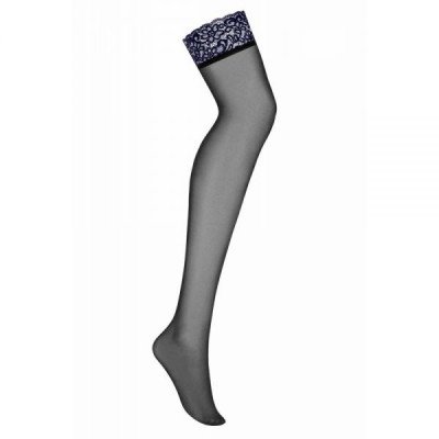 Чулки Obsessive Drimera stockings blue XXL