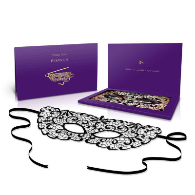 Маска на глаза ажурная RianneS SOIREE MASK I JANE