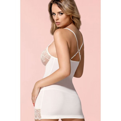 Cорочка Obsessive 874-CHE-2 chemise & thong S/M