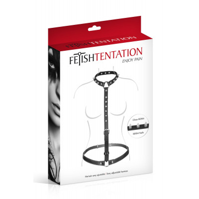 Портупея на тіло Fetish Tentation Sexy Adjustable Harness Портупея на тіло Fetish Tentation Sexy Adjustable Harness