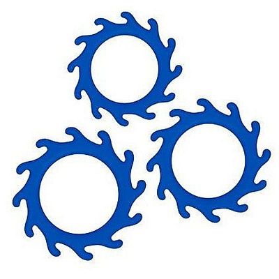 T280319 Набор эрекционных колец RENEGADE GEARS, BLUE