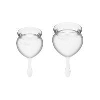 Менструальные чаши SATISFYER FEEL GOOD MENSTRUAL CUP WHITE