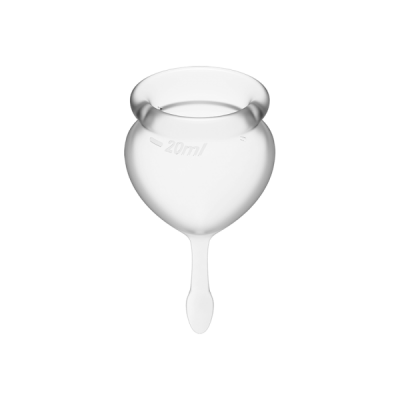 Менструальные чаши SATISFYER FEEL GOOD MENSTRUAL CUP WHITE Менструальные чаши SATISFYER FEEL GOOD MENSTRUAL CUP WHITE
