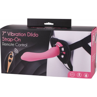 DT51129 Страпон женский с пультом управления Seven Creations DILDO STRAP-ON PINK DT51129 Страпон женский с пультом управления Seven Creations DILDO STRAP-ON PINK