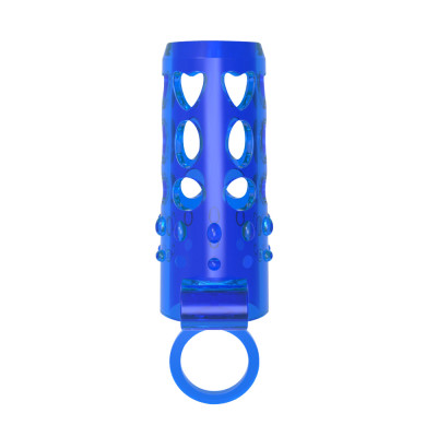 Насадка Chisa - Vibrating Sleeve Enhancer синяя