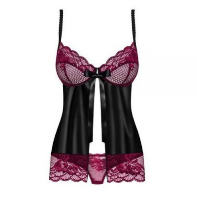 Бебидолл Obsessive 842-BAB-1 babydoll & panties S/M