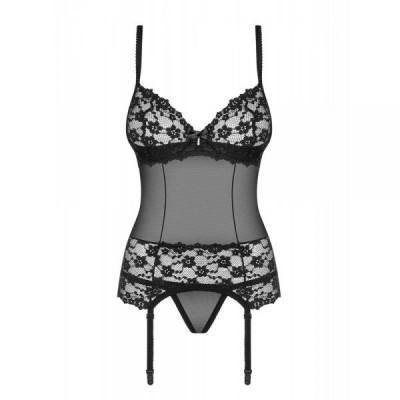 Корсет Letica corset thong black S/M