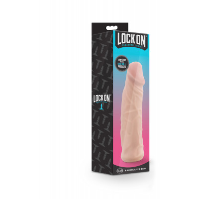 Реалистичная насадка LOCK ON 8INCH REALISTIC LOCK ON DILDO Реалистичная насадка LOCK ON 8INCH REALISTIC LOCK ON DILDO