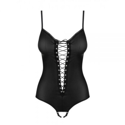 Боди Redella crotchless teddy black S/M